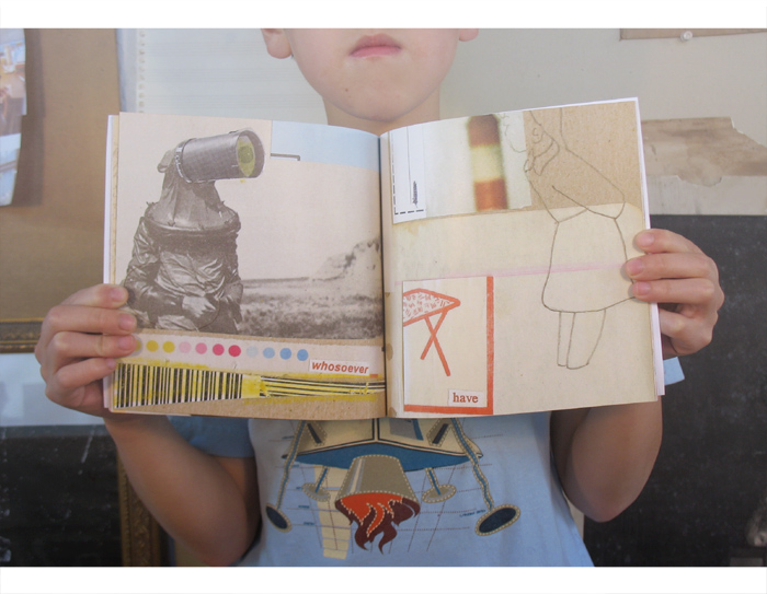 cowboy and the book
