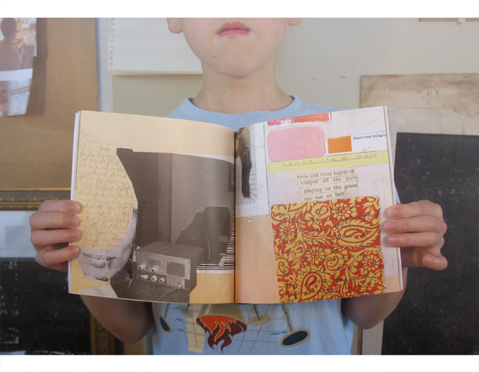 cowboy and the book